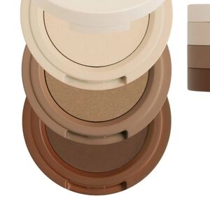 Kaja Beauty Bento Soft Matte Eyeshadow Trio Neutral Moment